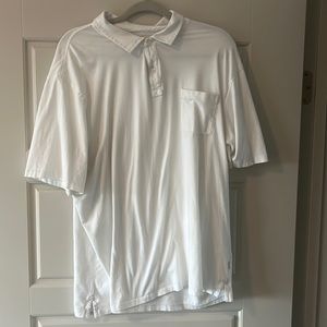 White Vineyard vines island polo size XL